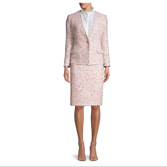 NEW REBECCA TAYLOR TAILORED TWEED PENCIL SKIRT - Picture 11 of 11